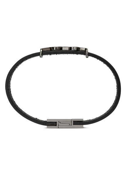 Opyum Bracelet in Smooth Leather